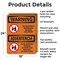 Signmission No Alcoholic Beverages Bilingual, 18 in W x Rectangle, Aluminum OS-2PACK-WS-A-1824-L-12696 - alternate 6